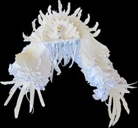 Anenome -- photo by Sienna M Potts -- artwork &copy; Shelley Martin (click to see a larger version of the paper sculpture)