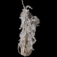 Darkside -- photo by Sienna M Potts -- artwork &copy; Shelley Martin (click to see a larger version of the paper sculpture)