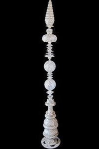 Totem Doodle -- photos by Sienna M Potts -- artwork &copy;  (click to see a larger version of the decorative art piece)